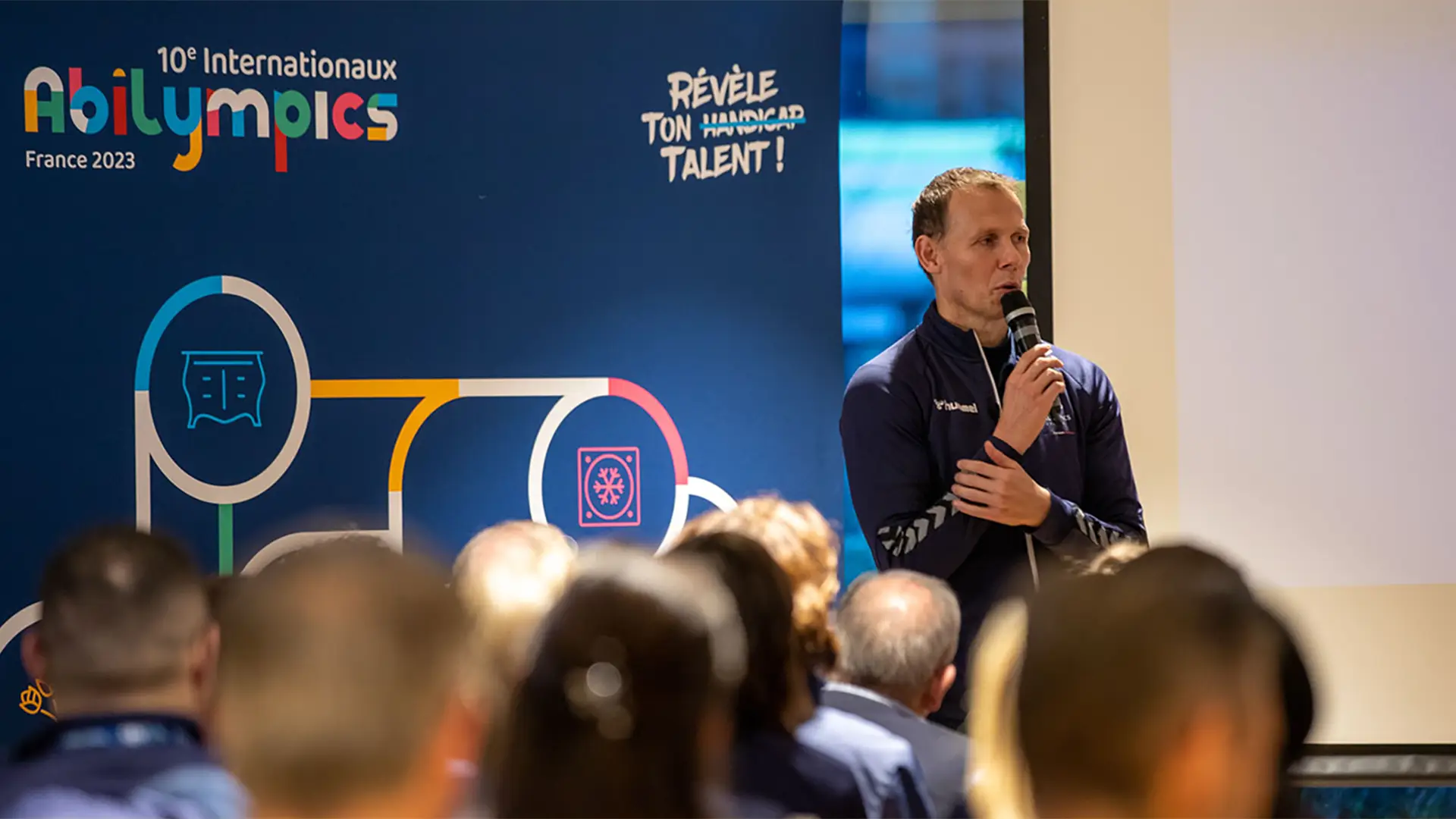 Discours d'un membre de l'équipe de France des Abilympics France